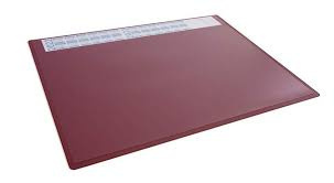 Podkład na biurko 650x500 mm z kalendarzem i przezroczystą nakładką PP Durable czerwony 722303 Podkład na biurko 650x500 mm z kalendarzem i przezroczystą nakładką PP Durable czerwony 722303