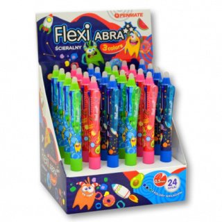 Długopis ścieralny Flexi Abra 3 Colors TT8498