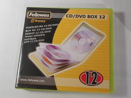 Etui, Pudełko na 12 CD DVD fellowes
