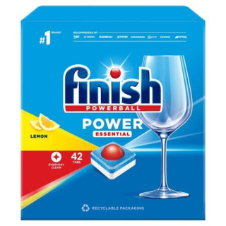 FINISH Tabletki do zmywarki POWER Essential Cytrynowy 42 szt. 11346