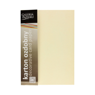 Karton ozdobny Natte kremowy 250g (20) 205802