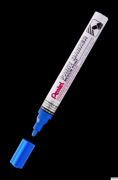 Marker olejowy Pentel średnia okrągła końcówka, MMP10-C niebieski Marker olejowy Pentel średnia okrągła końcówka, MMP10-C niebieski