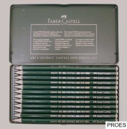 Ołówek CASTELL 9000 DESIGN SET 119064 FABER CASTEL