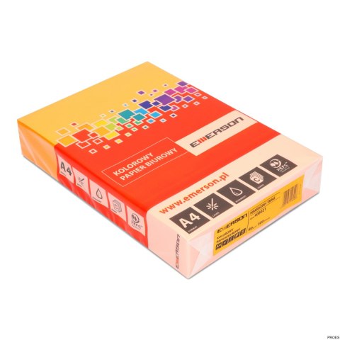 Papier xero A4 80g pomarańczow xem408021 EMERSON Papier xero A4 80g pomarańczow xem408021 EMERSON