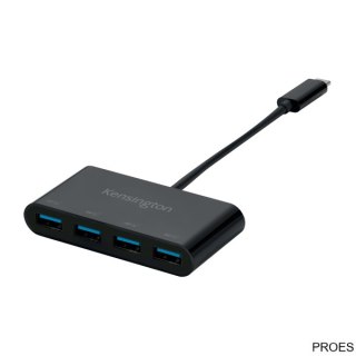 4-portowy replikator Kensington CH1200 USB-C na USB-A K33616WW