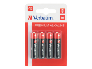 Baterie VERBATIM ALKALICZNE LR06 AA BLISTER 4szt. 49921
