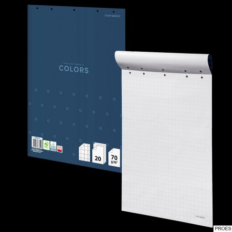 Blok flipchart TOPCOLORS 64X90 20K 70G K25 400169249 Top 2000