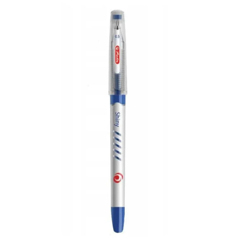 Długopis żelowy SHINY 0,5mm niebieski 9476540 Herlitz