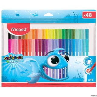 Flamastry Colorpeps Ocean 48 szt zip etui (12) 845726