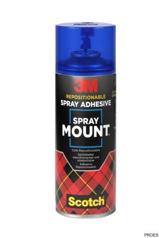 Klej w sprayu 3M SCOTCH Spraymount (UK7874/11), uniwersalny, 400ml