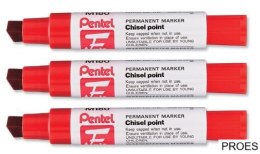 Marker JUMBO M180/B czerw.PENT PENTEL