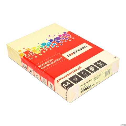 Papier xero A4 80g kanarkowy xem408003 EMERSON Papier xero A4 80g kanarkowy xem408003 EMERSON