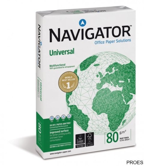 Papier xero A4 NAVIGATOR UNIVERSAL klasa A+ premium Papier xero A4 NAVIGATOR UNIVERSAL klasa A+ premium