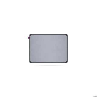 Tablica filcowa MEMOBE IDEA, Powierzchnia popielata, rama aluminiowa EDGE, 60X45 CM MITF060045.81.60.51