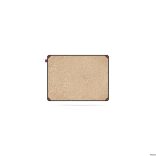 Tablica korkowa MemoBe idea EDGE ALL BLACK, rama aluminiowa czarna, 60x45 cm MITC060045.00.61.51
