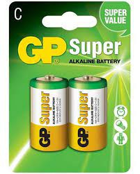 Bateria alkaliczna GP Super C / LR14 (2szt) 1.5V GPPCA14AS003