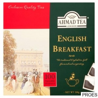 Herbata AHMAD ENGLISH BREAKFAST 100t*2g bez zawieszki