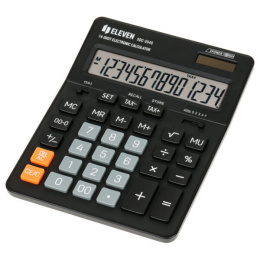 Kalkulator ELEVEN SDC554S 14 pozycyjny, czarny