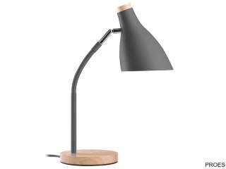 Lampka biurkowa TRACER Scandi szara 40W TRAOSW47236