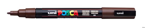 Marker z tuszem pigmentowym PC-3M ciemno-brązowy POSCA UNPC3M/DCBR Marker z tuszem pigmentowym PC-3M ciemno-brązowy POSCA UNPC3M/DCBR
