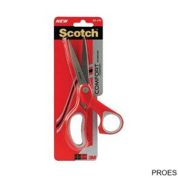 Nożyczki biurowe Scotch Comfort Czerwone 20cm