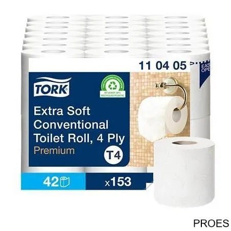Papier toaletowy PREMIUM TORK 110405 (42) ekstra soft Papier toaletowy PREMIUM TORK 110405 (42) ekstra soft