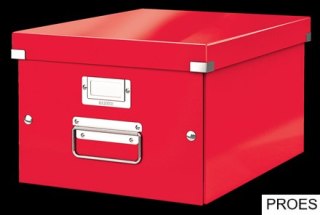 Pudło uniwersalne Leitz C&S A4 WOW, czerwone 60440026