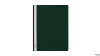 Skoroszyt A4+ PRESTIGE zielony ST-05-02 twardy PVC 2x300mic BIURFOL