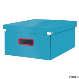 Średniej wielkości pudełko do przechowywania Leitz Click & Store Cosy Aksamitny szary 53490061