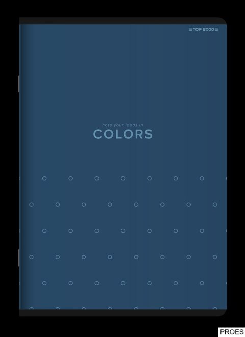 Zeszyt TOP COLORS A5 60K 70G kratka niebieskibieski 400169184 Top 2000