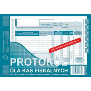 173-3E Protokół dla kas fisk. (zwrot/reklamacja) MiP