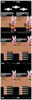Bateria DURACELL LR3 AAA blister 16szt. (4x4)