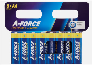 Baterie LR6 AA High Power Alkaline 8szt