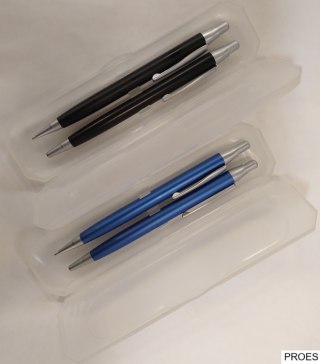 Komplet dług+ołówek w etui 138805 TITANUM (X)