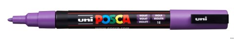 Marker z tuszem pigmentowym PC-3M fioletowy POSCA UNPC3M/DFI Marker z tuszem pigmentowym PC-3M fioletowy POSCA UNPC3M/DFI