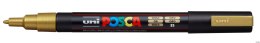 Marker z tuszem pigmentowym PC-3M złoty POSCA UNPC3M/DZL