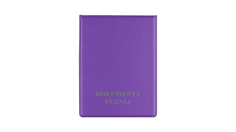 Okładka na dokumenty ucznia pionowa violet KOD-11-05 BIURFOL Okładka na dokumenty ucznia pionowa violet KOD-11-05 BIURFOL