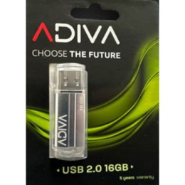 Pamięć Pendrive ADIVA 16GB srebrna USB 2.0