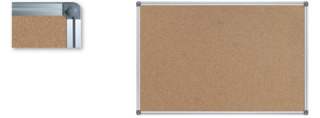 Tablica korkowa alum.50x80 WIELKOR (X)