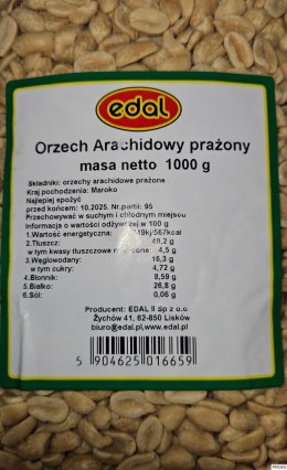 Orzeszki ziemne niesolone 1kg EDAL