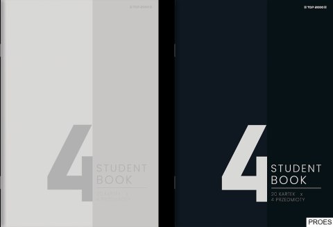 ZESZYT TOP STUDENTBOOK B5 80K 70G K5 4P 400183847 ZESZYT TOP STUDENTBOOK B5 80K 70G K5 4P 400183847