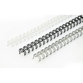 Grzbiet druciany/metalowy 8mm srebrny (100szt.) 3:1 41-55k 5/16 ARGO 424089