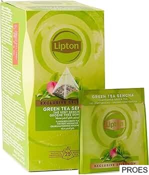 Herbata LIPTON PIRAMID ZIELONA SENCHA Exclusive Selection 25 kopert