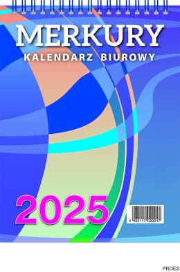 Kalendarz biurowy MERKURY 2025 (H5) TELEGRAPH