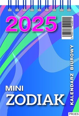 Kalendarz biurowy MINI ZODIAK 2025 (H7) TELEGRAPH