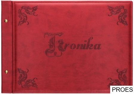 Kronika A3 420*293 skóropodobna bordo 1929-319-073 Kronika A3 420*293 skóropodobna bordo 1929-319-073