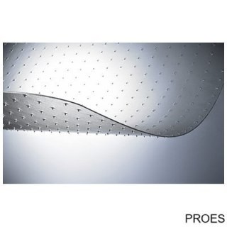 Mata pod krzesło DOTTS na dywan 120x130cm sztywna z wypustkami