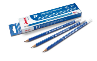 OŁÓWEK DREWNIANY TRÓKĄTNY CB60T HB Pentel
