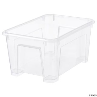 Pojemnik do przechowywania 5L BEZ POKRYWKI przezroczysty SAMLA