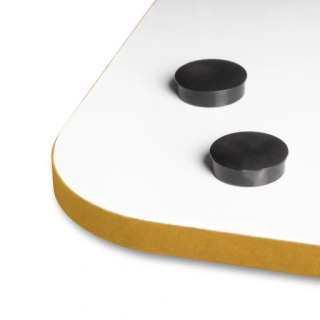 Tablica Qboard bezramowa lakierowana biała 117x87cm 2X3 FBQYR129